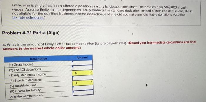 is single, has been offered a position as a city landscape consultant.