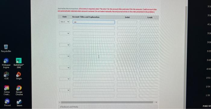 Estate Agency. Oct. 1 Stockholders invest $29,100 in exchange for common stock