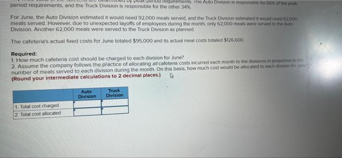 Truck Division. The company has a cafeteria that serves the employees of