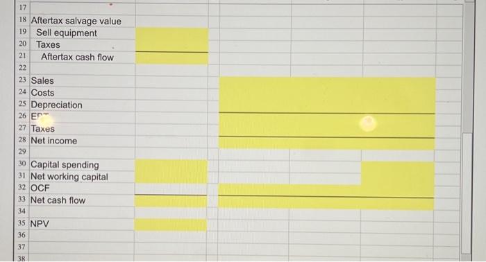 Quad Enterprises is considering a new three-year expansion project that requires an