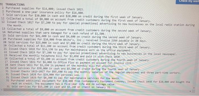 put in income statement and balance sheet on the worksheet and not