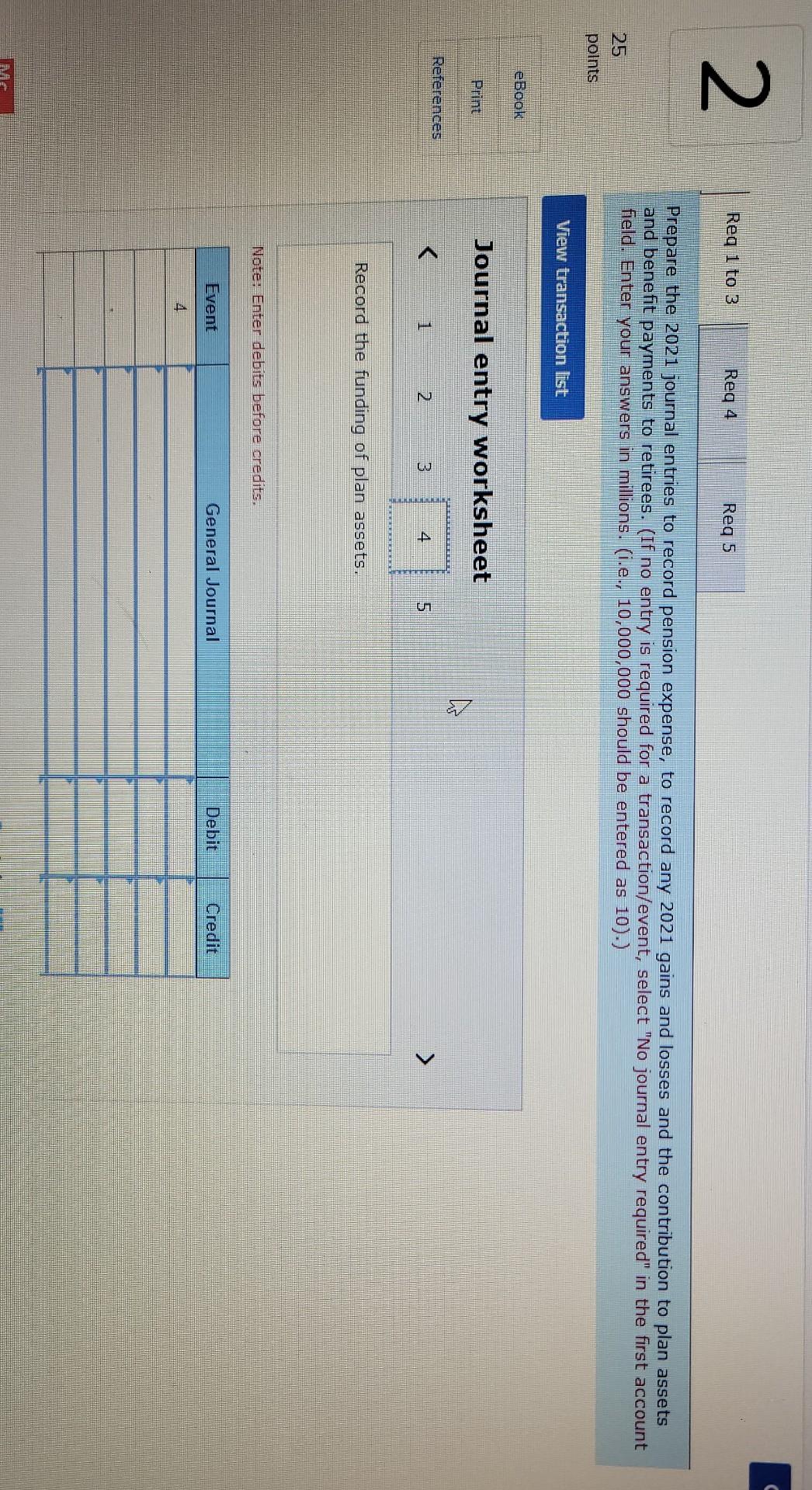 2021 Pension benefits paid Balance, December 31, 2021 m (15) (31) $