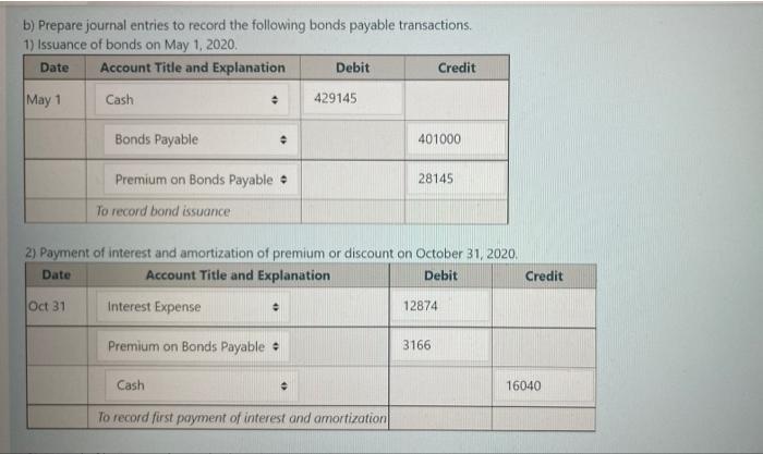 Medum Corporation issued a 4-year bond worth $401,000 with an interest rate