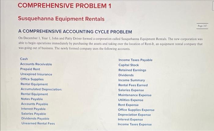 please use Excel to show work and note that Net Income should