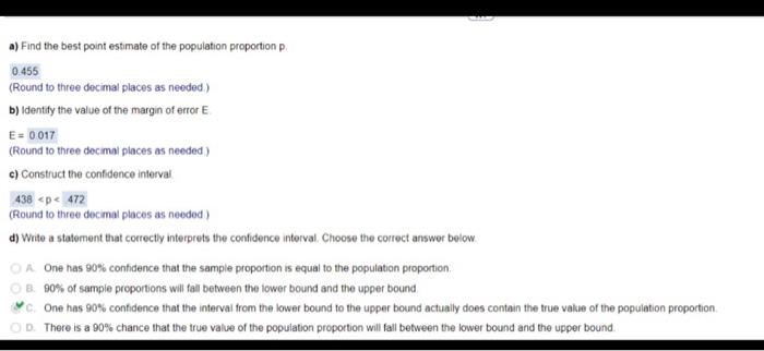 parts (a) through (d). In a study of cell phone use and