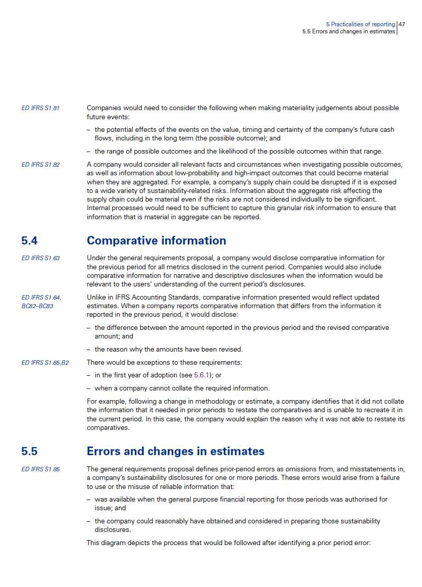 further requirements and guidance to support companies in providing comparable and connected