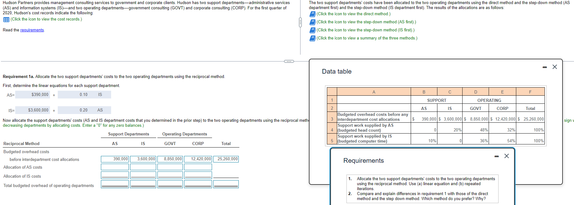 *PLEASE ANSWER THE QUESTION IN THE FORMAT TABLE PROVIDED* *PLEASE ANSWER THE