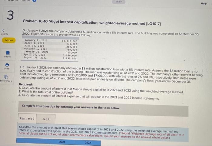 Company began construction of a building to be used as its office