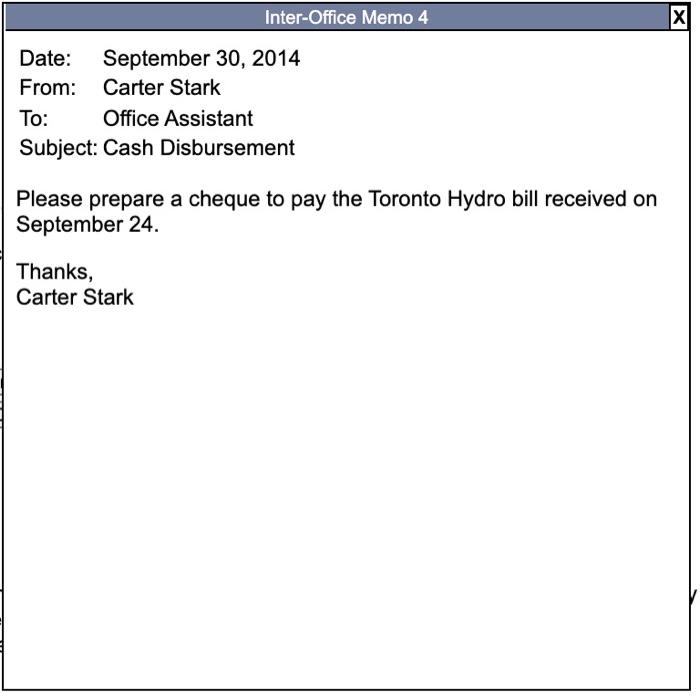 Betaco Purchase Order 8201 Invoice 1824 Receipt 397 Inter-Office Memo 4 Invoice