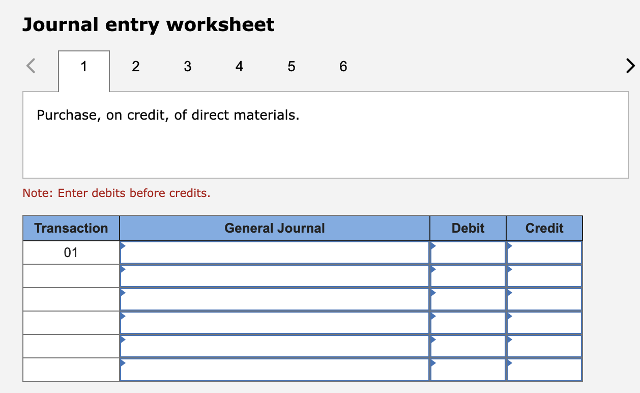 THE QUESTION! (one for each - 1, 2, 3, 4, 5 and