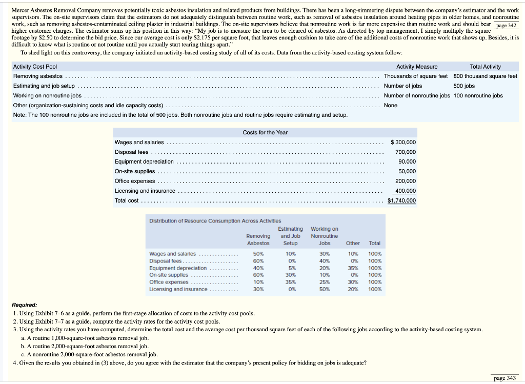  Please help me answer questions 1-4 with explanation and work. page