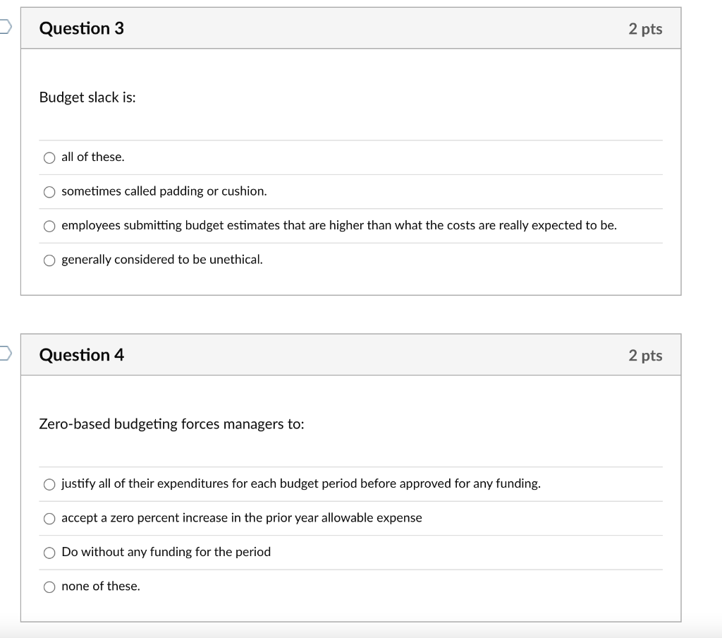 process that most likely would lead to employees supporting the budget results