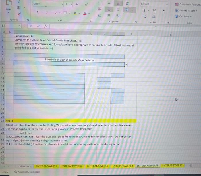 machine hours. Cedar River expects to incur $250,000 of manufacturing overhead costs,