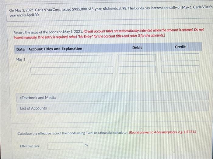 Please complete in the fields provided. Also include calculations used. Note: this