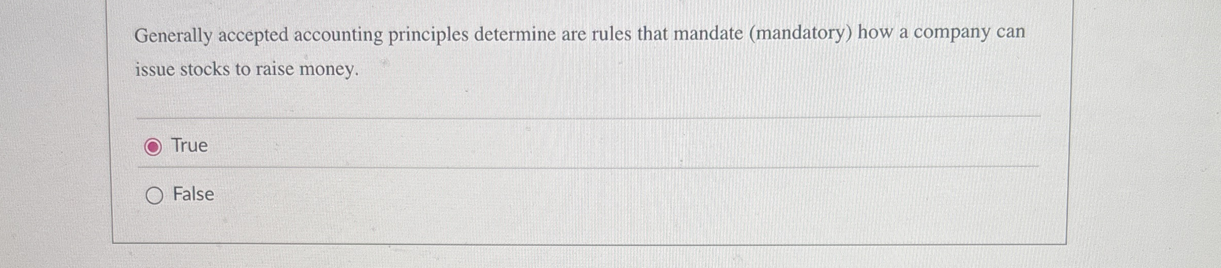  Generally accepted accounting principles determine are rules that mandate (mandatory) how