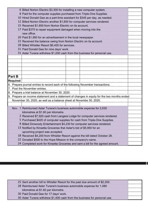 This comprehensive problem starts in this chapter 2 and continues in Chapters