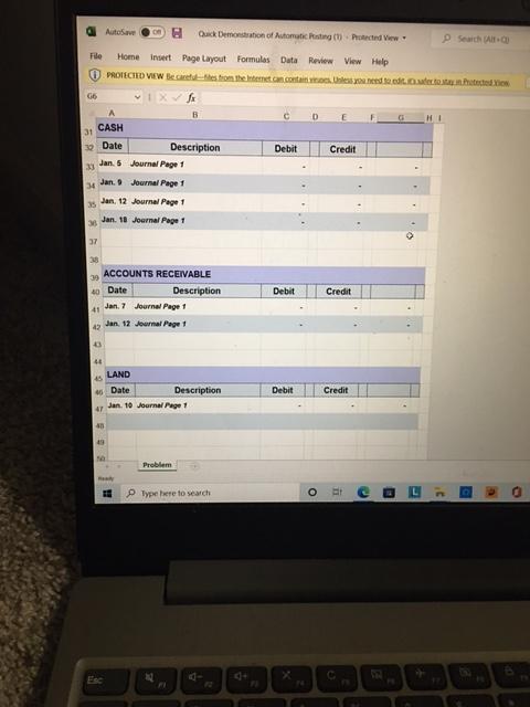 follows, as is typical in a computerized accounting environment. GENERAL JOURNAL Page