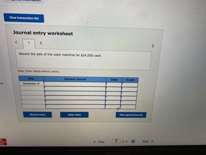 (Algo) Disposal of plant assets LO C1, P1, P2 [The following information