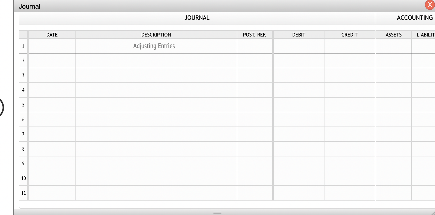 on hand, $4. - Insurance premiums expired, $10. - Depreciation expense, $3.