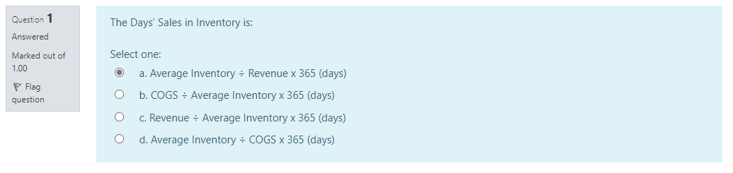 I need help with question 1 to 5. Question 1 The Days'
