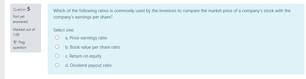 x 365 (days) d. Average Inventory = COGS x 365 days) Which