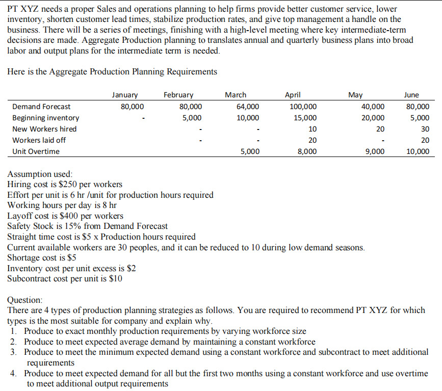 and operations planning to help firms provide better customer service, lower inventory,