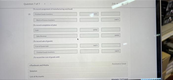 Overhead Applied $31.800 Work in Process Inventory $5,450 Manufacturing Overhead Incurred $30,200
