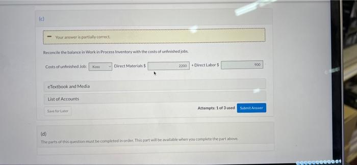 follows. Job Cost Sheets Customer Job Cost Element Rodgers Stevens Linton Direct