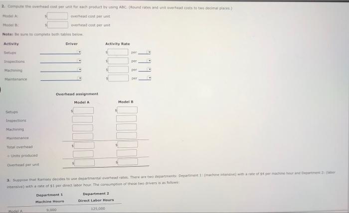 3. increased or decreased box 4. and 5. above or below box