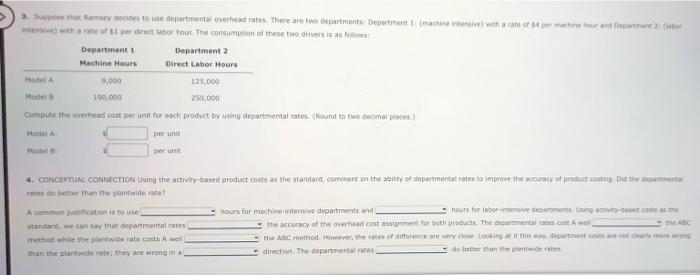 6. different or same box 7. did or did not antide versus