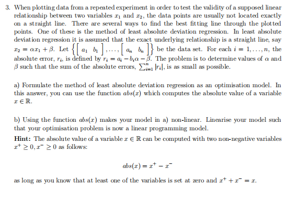  3. When plotting data from a repeated experiment in order to