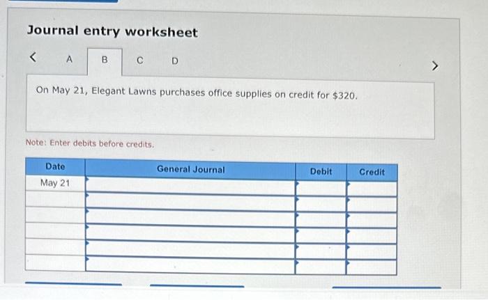 entry using T-accounts to represent ledger accounts. Use the following partial chart