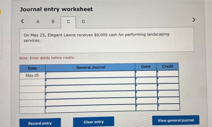 of accountsaccount numbers in parentheses: Cash (101); Accounts Receivable (106); Office Supplies