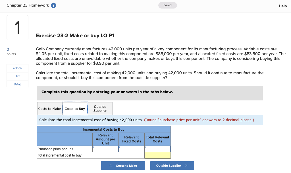 review if completed. Thank you so much!!! Chapter 23 Homework A Saved
