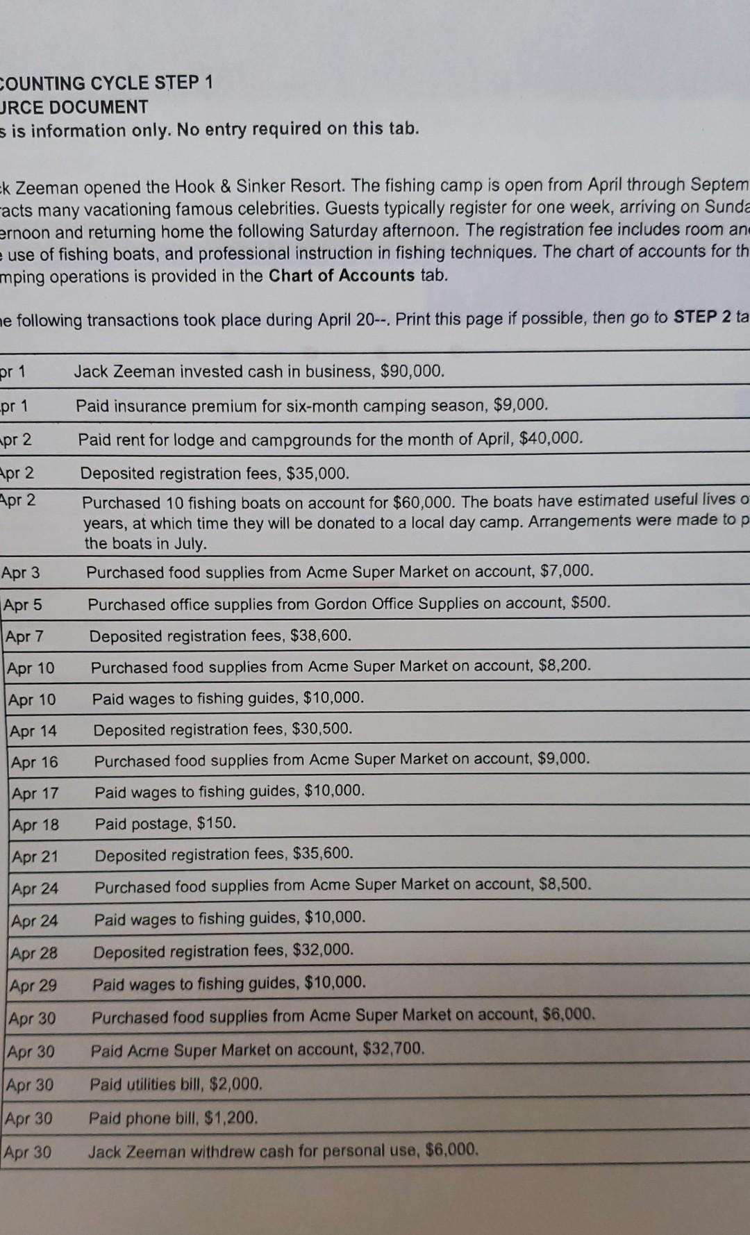 Balances do not match check figures. Why? COUNTING CYCLE STEP 1