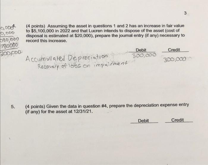 as shown. Use the following data for questions 1 and 2: Lucren