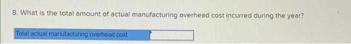 basis of direct labor-hours. For the current year, the company's predetermined overhead