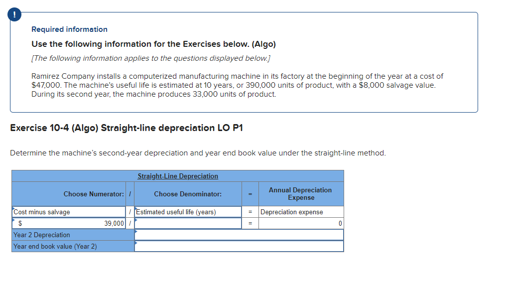 Please answer all the problems!! Thank you so much!! Required information Use