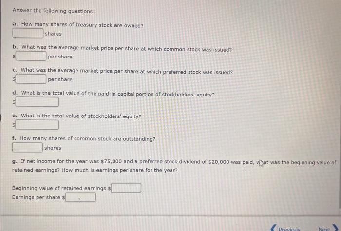 has the following account balances on December 31 . Answer the following