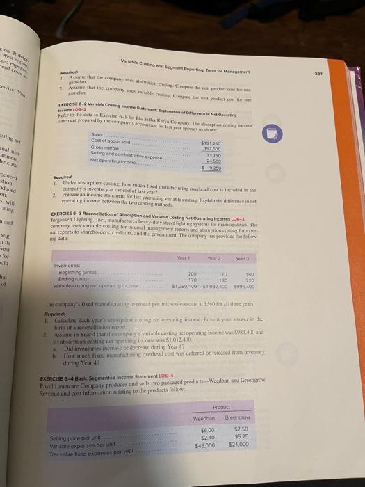 6-4 in google sheet or excel doc please We ede w Variable