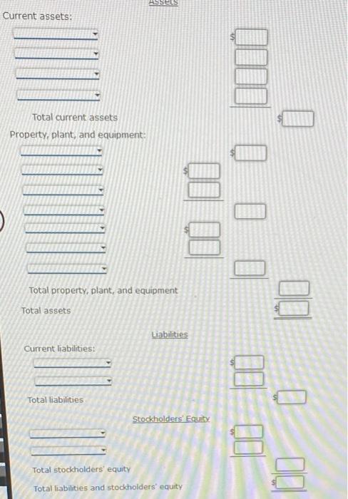 Services Co. Balance Sheet August 31, 20Y3 Current assets: Assets Total current