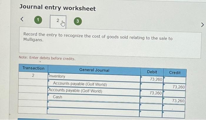 Mulligans paid for the merchandise within the discount period. Both companies use