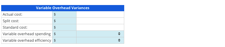 returns its normal monthly capacity. Its standard variable overhead rate is $5