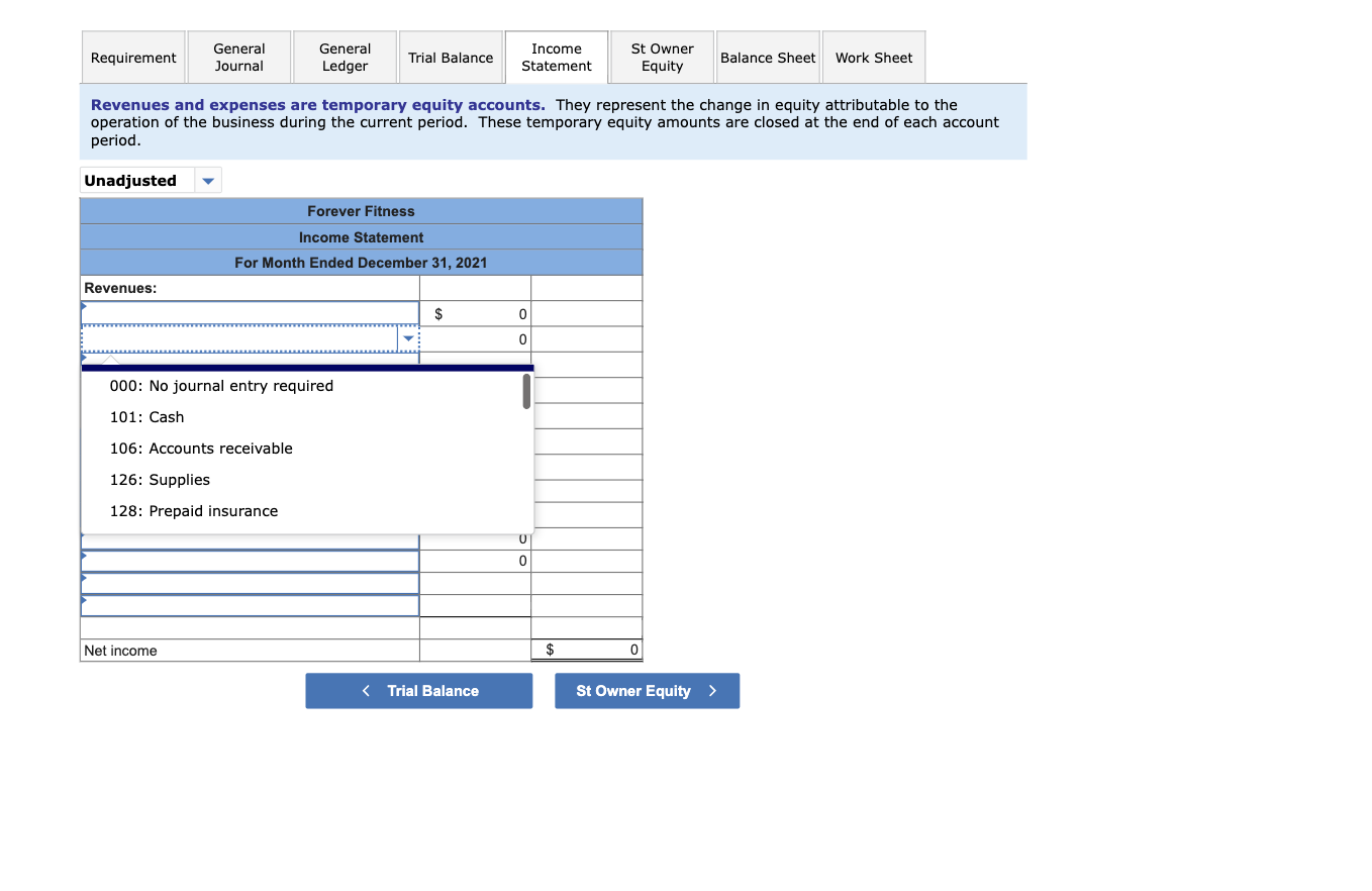 Company began operations on December 1, 2021. The unadjusted trial balance of