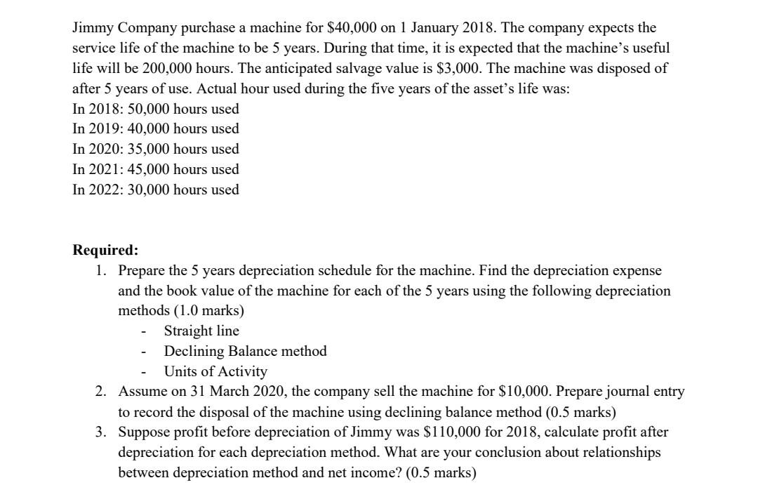 please do it on paper not excel, include calculations if any