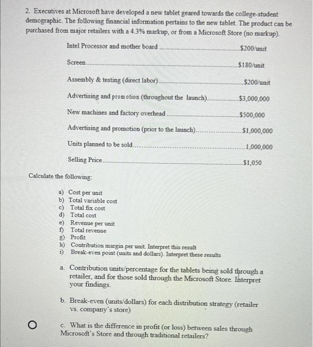 I need a Step-by-Step for this HW question: DO A & B