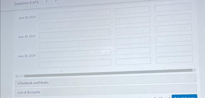 statements, so adjusting entries are required on June 30 . Selected transactions