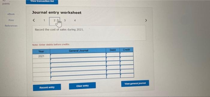 View transaction st 9,000 Required: a. Demron estimates that 2% of net