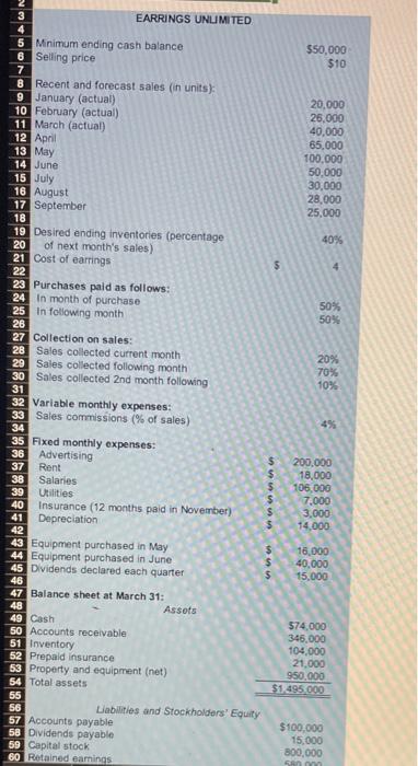 so please explain how to get each answer. Will rate positively !