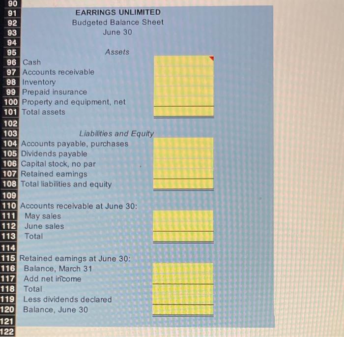by month and in total. c. A merchandise purchases budget in units